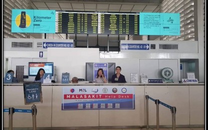 <p>The Malasakit Help Desk serves as a <span style="font-weight: 400;">one-stop shop for </span><span style="font-weight: 400;">passenger assistance in airports, seaports, train stations, and land terminals. </span><em>(Photo courtesy of: Department of Transportation) </em></p>