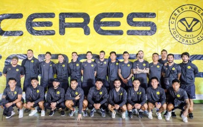 <p>Ceres-Negros FC, the Philippines Football League champions, will play against Myanmar’s Yangon United in the Preliminary Stage 1 qualifiers of the AFC Champions League 2019 on February 5 in Panaad Stadium, Bacolod City. <em>(Photo courtesy of Ceres-Negros FC Facebook page)</em></p>
<p> </p>