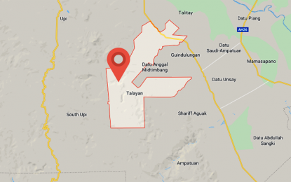 <p>Google map of Talayan, Maguindanao</p>