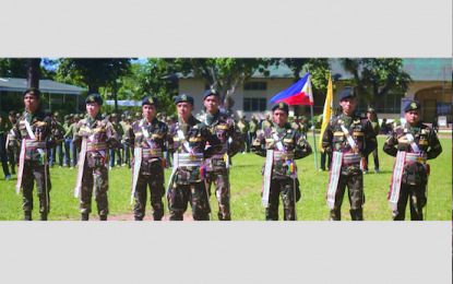 <p>ROTC officers from The Visayas State Uninversity during an exercise. <em>(Photo from <a href="http://www.vsu.ed.ph">www.vsu.edu.ph</a>)</em></p>
