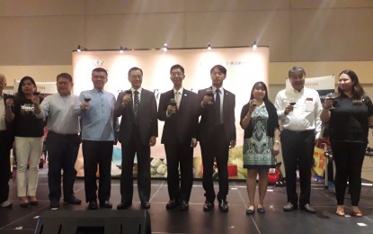 <p>Delegates from Taiwan and officials from the Taipei Economic and Cultural Office in Manila attend the Taiwan Tourism Workshop in Clark, Pampanga. (<em>Photo by Joyce Ann L. Rocamora)</em></p>