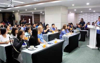<div> <strong>DOH 4A TASK FORCE VS. MEASLES</strong> –  Department   of   Health (DOH) Calabarzon) Regional    Director Dr.  Eduardo   Janairo   (standing   in   podium)   presides   over   the emergency   meeting   among   provincial,   city,   municipal   health   officers,  National Immunization   Program   (NIP)   Coordinators   and   Provincial   Health   Team   Officers (PHTOs) including Development   Management   Officers   (DMOs) to come up with unified strategies in implementing the massive immunization to address high incidence of measles in the region. <em>(Photo courtesy of DOH Calabarzon)</em></div>