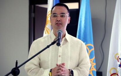 <p>Phisgoc chair and House Speaker Alan Peter Cayetano </p>