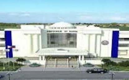 <p><strong>NEW BOHOL CAPITOL.</strong> Photo shows the facade of the new Bohol Provincial Capitol building. The Department of Public Works and Highways (DPWH-7) will turn over on Thursday the new capitol building to the provincial officials headed by Bohol Governor Edgar Chatto. <em>(Photo courtesy of Bohol Provincial Planning and Development Office)</em></p>