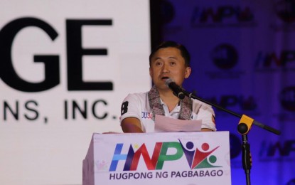 <p><strong>RULING PARTY RALLY.</strong> Former Special Assistant to the President (SAP) and aspiring senator Christopher Lawrence “Bong” Go will be among PDP-Laban party senatorial candidates who will court Cebuano voters in a political rally to be led by President Rodrigo Duterte on Sunday, Feb. 24, 2019, at the Plaza Independencia, Cebu City. <em>(Contributed photo)</em></p>