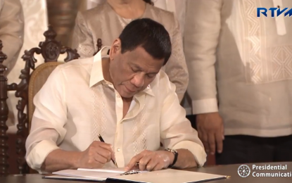 <p>President Rodrigo Duterte. <em>File photo</em></p>