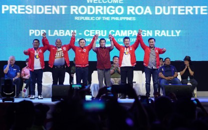 <p>PDP-LABAN campaign rally in Cebu <em>(File photo) </em></p>