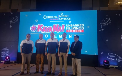 <p>Cebuana Lhuillier launches its <em>#KayaNa: Unbanked Filipinos No More Movement</em> which aims to reach more unbanked and underserved Filipinos and encourage them to save for the future through its microsavings product. <em>(Photo by Aerol John B. Patena) </em></p>