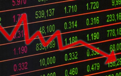 <p><strong>3-DAY RALLY</strong>. Inflation worries result in the negative close of the Philippines' main equities index on Thursday (May 19, 2022), ending its three-day rally. However, the peso kept its footing and close the day unchanged against the US dollar. <em>(PNA file photo)</em></p>