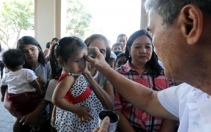 <p>Churchgoers getting cross markings on their foreheads on Ash Wednesday.<em> (File photo)</em></p>