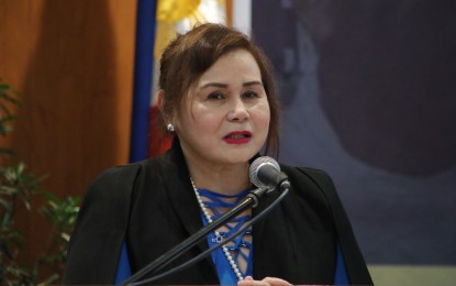 <p>PEZA Director General Charito Plaza</p>