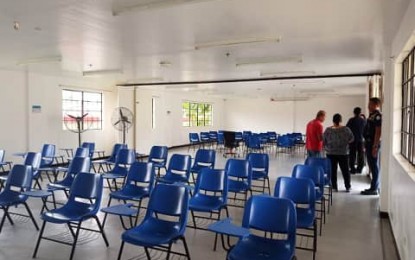 <p><strong>REFORMATION CENTER.</strong> The lecture room of the proposed Balay Silangan Reformation Center in Brgy. Sablogon, Passi City. <em>(Photo courtesy of PDEA 6)</em></p>