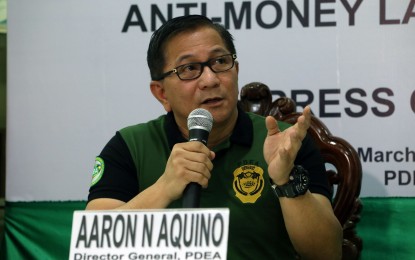 <p>Philippine Drug Enforcement Agency Director-General Aaron Aquino</p>