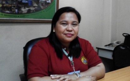 <p><strong>ADDRESSING DROUGHT.</strong> Cebu City Agriculture Department officer-in-charge Apple Tribunalo during an interview with the Philippine News Agency on Monday, March 11, 2019. (<em>Photo by Luel Galarpe</em>)</p>