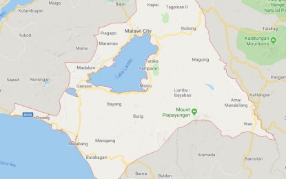 <p>Google map of Lanao del Sur.</p>