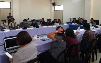 <p>The Santo Tomas forest reserve management council (STFRMC) holds a meeting on March 12 to discuss the compliance to the permanent environment protection order issued by the Court of Appeals in 2015.<em> (Photo by Liza T. Agoot)  </em></p>