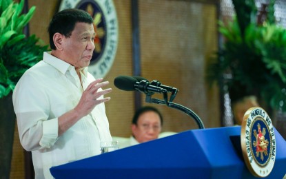 <p>President Rodrigo Roa Duterte urges Filipinos to choose what is good and uplifting.</p>