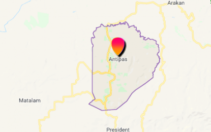 <p>Google map of Antipas town, North Cotabato.</p>