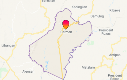 <p>Google map of Carmen town, North Cotabato.</p>