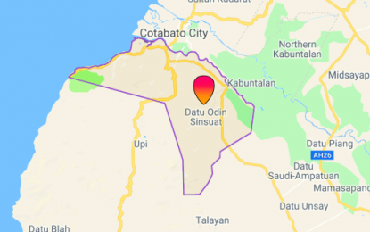 <p><em>(Google map of Datu Odin Sinsuat, Maguindanao)</em></p>