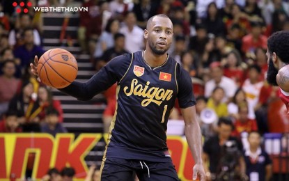 <p>Trevon Hughes scores 24 points for Saigon Heat's 81-80 win over Alab Pilipinas in the ABL.</p>