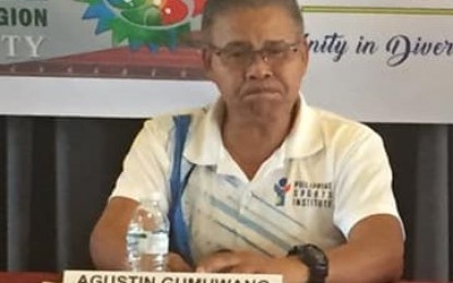 <p>Department of Education Cordillera Education Support Services Division chief Agustin Gumuwang<em> (Photo courtesy of Carlito Dar/PIA-CAR)</em></p>