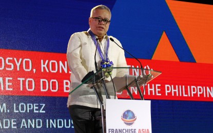 <p>DTI Secretary Ramon Lopez. <em>(File photo)</em></p>