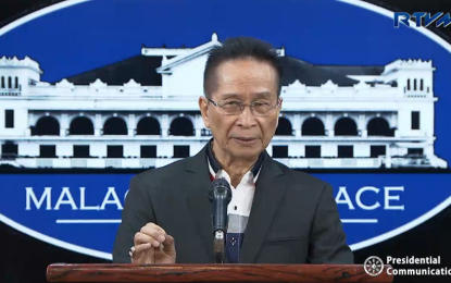 <p>Presidential Spokesperson Salvador Panelo</p>