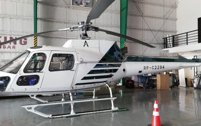 <p>Ascent intends its helicopter ride-hailing service to provide an alternate mode of transportation to commuters amid the current traffic congestion being experienced in Metro Manila. <em>(PNA photo by Aerol John B. Patena) </em></p>
