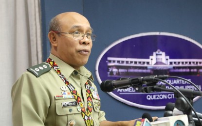 <p>AFP public affairs office chief Col. Noel Detoyato. <em>(File photo) </em></p>