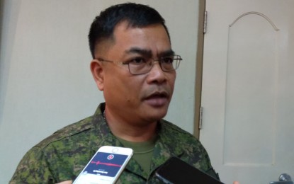 <p>Lt. Col. Sisenando Magbalot, outgoing commander of the Philippine Army's 61st Infantry Battalion, expresses his gratitude to local government units and the local populace for the support in the Army's fight against the rebels during his stint. Magbalot will leave his post on Sunday (April , 2019). <em>(File photo)</em></p>