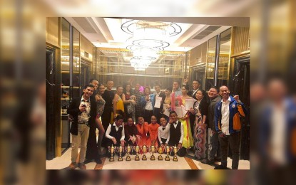 Ilagan City bags 3 golds in Singapore dancesport tilt 