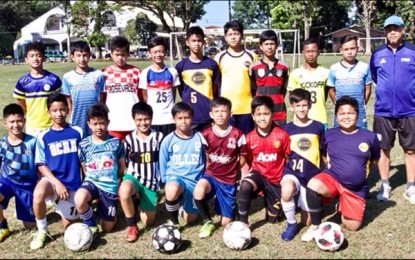 <p>The Corpus Christi School elementary boys team from Cagayan de Oro City are preparing for the upcoming Palarong Pambansa later this month. <em>(Contributed photo)</em></p>