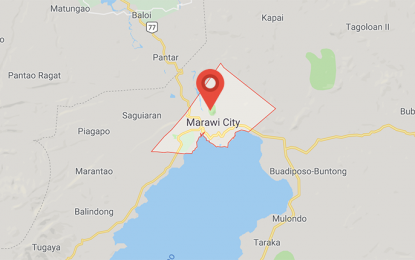 <p>Google map of Marawi City.</p>