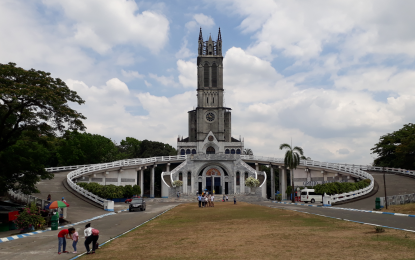 <p>The facade of the 20-hectare Our Lady of Lourdes in San Jose del Monte City in Bulacan. The property draws many Catholic devotees especially during the Lenten Season, making it among the primary religious destinations in the Philippines. <em>(PNA photo by Oliver Marquez)</em></p>