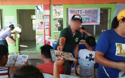 <p><strong>COMICS AS DRUG PREVENTION.</strong> The Philippine Drug Enforcement Agency (PDEA) in Western Visayas distributes comics to boost its anti-drug advocacy in Western Visayas. Written in Filipino and English languages , the comics has two main characters Agent PheD and Eyah, according to PDEA 6 spokesperson David Garcia. <em>(Photo courtesy of PDEA)</em></p>