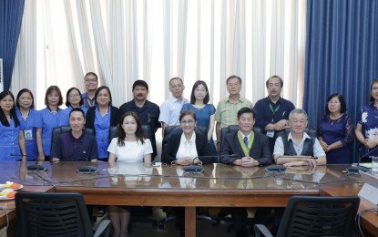 <p>Officials of the MMSU and the National Taichung University of Science and Technology (NTUST) meet at the MMSU Administration Building to discuss the expansion of their tie-up on international exchange programs. <em>(Photo by Marco Leo A. Magnoc, MMSU StratCom)  </em></p>