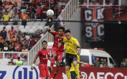 <p>Ceres Negros stuns Persija Jakarta, 3-2, to stay unbeaten in the AFC Cup at the Gelora Bung Karno Stadium in Jakarta on Tuesday (April 23, 2019). <em>(Photo courtesy of AFC)</em></p>