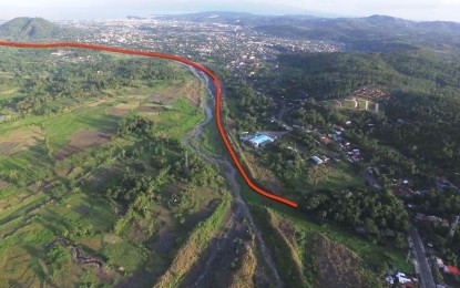 <p><em>The "VIA DUTERTE" project in Albay. (Photo courtesy of DPWH-Albay 2nd District Office)<strong> </strong></em></p>