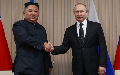 <p>Russia's President Vladimir Putin and North Korea's top leader Kim Jong Un meet in Vladivostok <em>(TASS photo)</em></p>