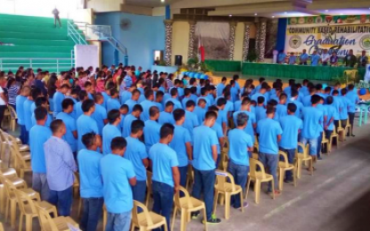 110 former drug dependents in NoCot reformed Philippine News Agency