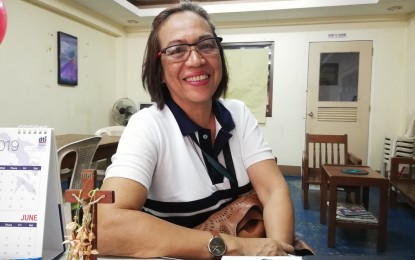 <p>Nilda Somera, National Grid Corporation of the Philippines-Bicol communication and public affairs officer. <em>(Photo by Mar Serrano)</em></p>