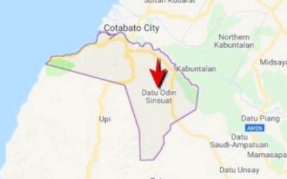 <p>Google map of Datu Odin Sinsuat </p>