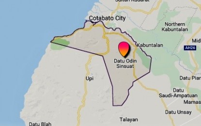 <p><em>Google map of Datu Odin Sinsuat, Maguindanao</em></p>