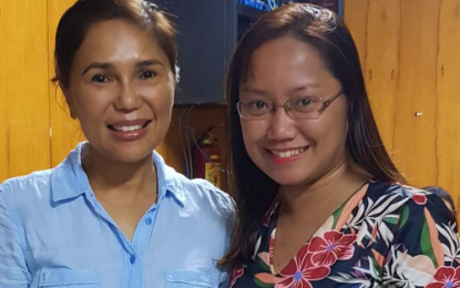 <p><strong>PROCLAIMED WINNERS.</strong> North Cotabato Governor-elect Nancy Catamco (left) with board member-elect Dr. Krista Piñol (right) after the Thursday morning (May 16) proclamation of winners. Catamco edged her closest rival, Mayor Roger Taliño of Carmen town, by over 3,500 votes to clinch the gubernatorial position. <em><strong>(Photo courtesy of Governor-elect Nancy Catamco)</strong></em></p>