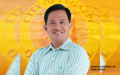 <p>Legazpi City Mayor Noel Rosal<em> (PNA file photo)</em></p>