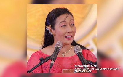 <p>Zamboanga City Mayor Maria Isabelle Climaco-Salazar, chairperson of the Regional Peace and Order Council in the Zamboanga Peninsula. <em>(PNA file photo)</em></p>