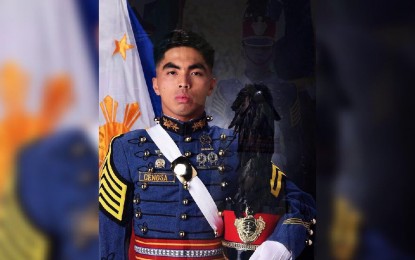 <p>Philippine Military Academy (PMA) graduate Mark Ivan Genosa.</p>
