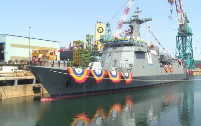 <p>BRP Jose Rizal. <em>(File photo)</em></p>