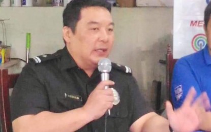 <p><strong>FOREIGNERS IN PANGASINAN. </strong>Alien control officer Christopher John Abella of BI-Dagupan field office discusses the status of foreign students and tourists in Pangasinan to the newsmen on Thursday (May 31, 2019).  A total of 1,656 foreign students are enrolled in different universities in the province as of May 30. <em>(Photo courtesy of Philippine Information Agency Pangasinan) </em></p>